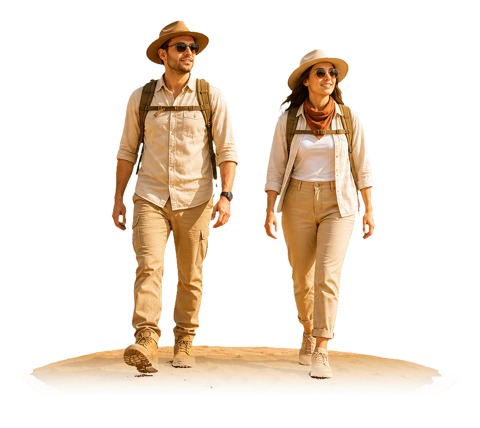 Turistas en San Pedro de Atacama